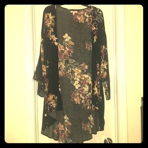 Floral kimono